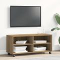 vidaXL TV skrinka 90 x 35 x 40.5 cm Hnedá Kompozitné drevo