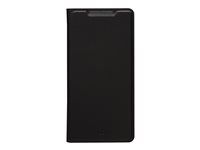 Puzdro s klopou pre mobilný telefón - polyuretán (PU), plast - čierna - pre Google Pixel 7