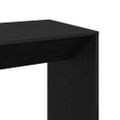 vidaXL Barový stôl 51 x 50 x 103,5 cm Kompozitné drevo Čierny dub