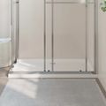 vidaXL Obdĺžniková sprchová vanička z ABS biela 80x120 cm