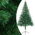 vidaXL Osvetlený umelý vianočný stromček+gule 150 cm, 380 vetvičiek