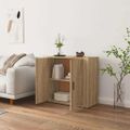 vidaXL Komoda dub sonoma 80x33x70 cm spracované drevo