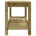 vidaXL Záhradná lavica 82,5x35x45 cm impregnovaná borovica