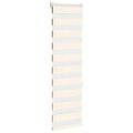 vidaXL Zebra roleta 50x150 cm šírka látky 45,9 cm polyester