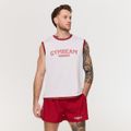 Tielko Varsity White - GymBeam, veľkosť S