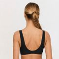 Bezšvová podprsenka Comfy Black - GymBeam, veľkosť L