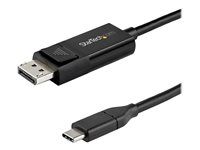8K USB-C na DP kábel (CDP2DP141MBD) - Kabel DisplayPort - USB-C (M) do DisplayPort (F) - USB 3.1 / Thunderbolt 3 / DisplayPort 1.4 - 1 m - aktívny, podpora 8K UHD (7680 x 4320) - čierna
