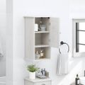 vidaXL Kúpeľňová skriňa VIGO Biela a antik biela 37 x 34 x 71,5 cm