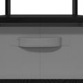 vidaXL Konferenčný stolík Čierny dub 77 x 55 x 42 cm Kompozitné drevo
