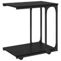 vidaXL Bočný stôl Čierny dub 50 x 35 x 55.5 cm Kompozitné drevo