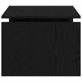 vidaXL Konferenčný stolík Čierny dub 68 x 50 x 38 cm Kompozitné drevo