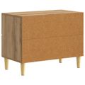 vidaXL Nočný stolík Dub artisan 62 x 34,5 x 48 cm Kompozitné drevo