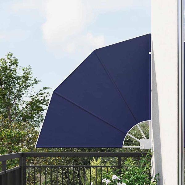 vidaXL Záclona na balkónové súkromie 115 x 115 cm Polyester