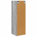vidaXL TV nástenná skriňa Nástenný 2 pcs Sivý Sonoma 30 x 31 x 100 cm