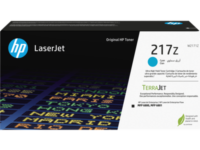 HP W2171Z, cyan tonerová kazeta HP LaserJet 217Z
