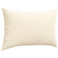 vidaXL Vankúše na pohovku 2 pcs Krémová 60 x 40 cm Kordúrová tkanina