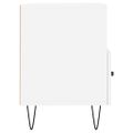 vidaXL TV skrinka biela 80x36x50 cm spracované drevo