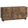 vidaXL TV skrinka 99 x 34,5 x 50 cm Dymový dub Kompozitné drevo