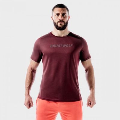 Tričko LAB360º Recycled Mesh Tee Tawny Port - SQUATWOLF