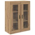vidaXL Highboard 2 ks Remeselný dub 69,5 x 34 x 180 cm