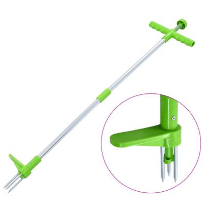 vidaXL Odstraňovač buriny 100 cm hliníkový
