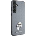 Obal Karl Lagerfeld pre Samsung Galaxy S24 Plus KLHCS24MPSAKCMPG sivý HC SAFFIANO KC PIN
