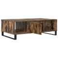 vidaXL Konferenčný stolík dymový dub 104x60x35 cm kompozitné drevo