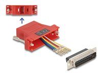 D-Sub 25 pin male to RJ45 female Assembl