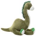 vidaXL Hračka dinosaurus Brontosaurus zelený plyšový