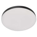 LED prisadené svietidlo DIONI kruhové, čierné,32W, CCT