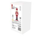 LED drevený luskáčik, 29 cm, 1× CR2032, vnútorný, teplá biela