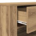 vidaXL TV skrinka 100 x 35 x 40 cm Remeselný dub Kompozitné drevo