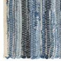 vidaXL Prestierania 6 ks chindi rifľovo-modré 30x45 cm bavlnené
