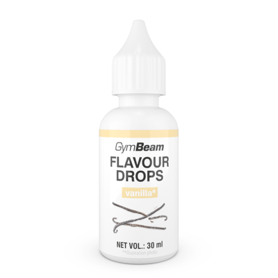 Flavour Drops - GymBeam, vanilka