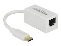 Sieťový adaptér - USB 3.1 Gen 1 - Gigabit Ethernet x 1 - biela