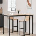 vidaXL Barový stôl 150 x 80 x 105 cm Masívne borovicové drevo Prírodná