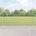 vidaXL Zvarené drôtené pletivo s betónovým základom 50 x 1,5 m