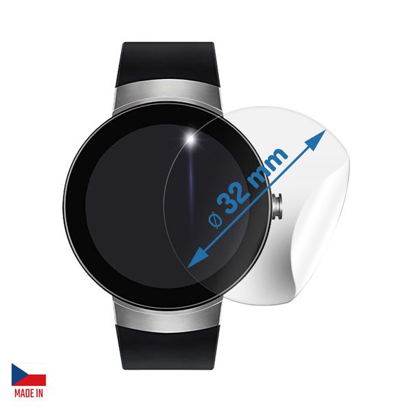 Screenshield Watch priemer 32 mm fólie na displej