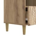 vidaXL TV skrinka 102 x 34,5 x 50 cm Dub artisan Kompozitné drevo