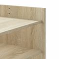 vidaXL Konferenčný stolík dub sonoma 80x50x50 cm kompozitné drevo