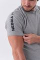 Pánske Tričko Sporty Fit Essentials Light Grey - NEBBIA