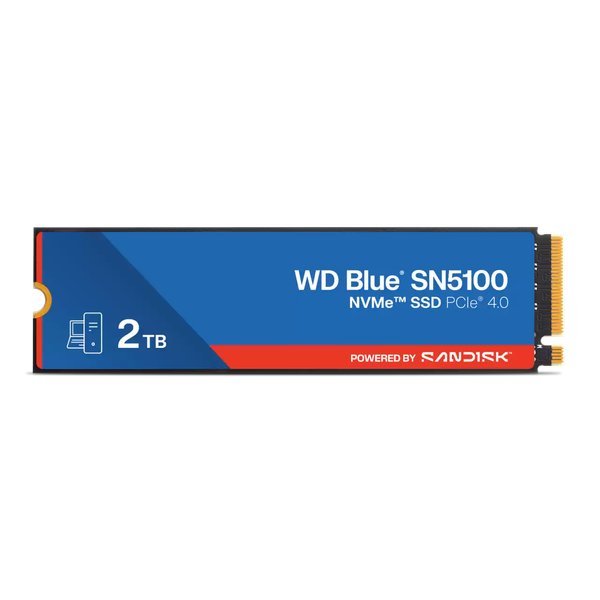 WD Blue SN5100 POWERED BY SANDISK/2TB/SSD/M.2 NVMe/Modrá/5R