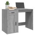 vidaXL Stôl sivý dub sonoma 100x49x75 cm spracované drevo