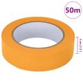 vidaXL Pásky na maliarske maskovanie 12 ks Žltá 30mm x 50m Papier