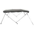 vidaXL Strieška Bimini so 4 oblúkmi a stenami 243x(230-244)x137 cm