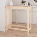 vidaXL Barový stolík 100x50x110 cm borovicový masív