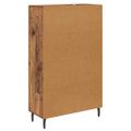 vidaXL Highboard Staré drevo 69,5 x 31 x 115 cm Kompozitné drevo