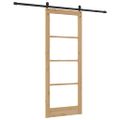 vidaXL Posuvné dvere ORKDAL Prírodná 83 x 211 cm
