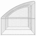 vidaXL Psí kennel 2 ks Strieborná 4 x 2 x 2 m Pozinkovaná oceľ