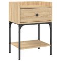 vidaXL Nočný stolík dub sonoma 40,5x31x60 cm kompozitné drevo